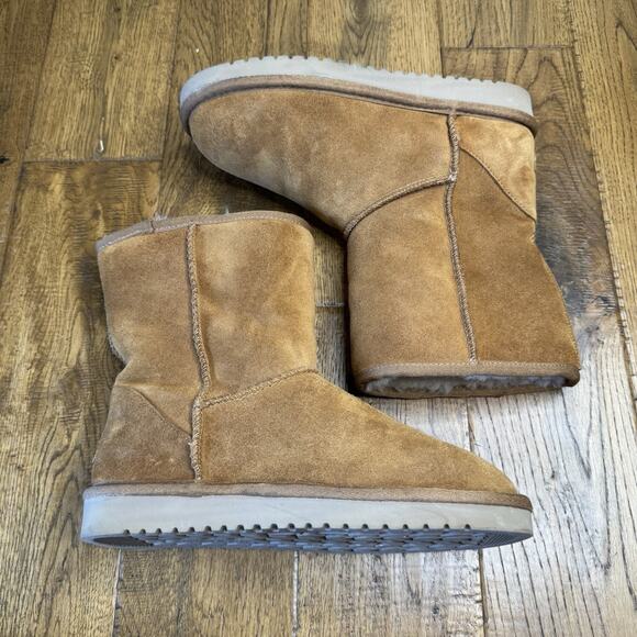 KOOLABURRA BY UGG KOOLA SHORT WOMANS BOOTS 1017090W CHESTNUT Brown SIZE 7 - Picture 6 of 8